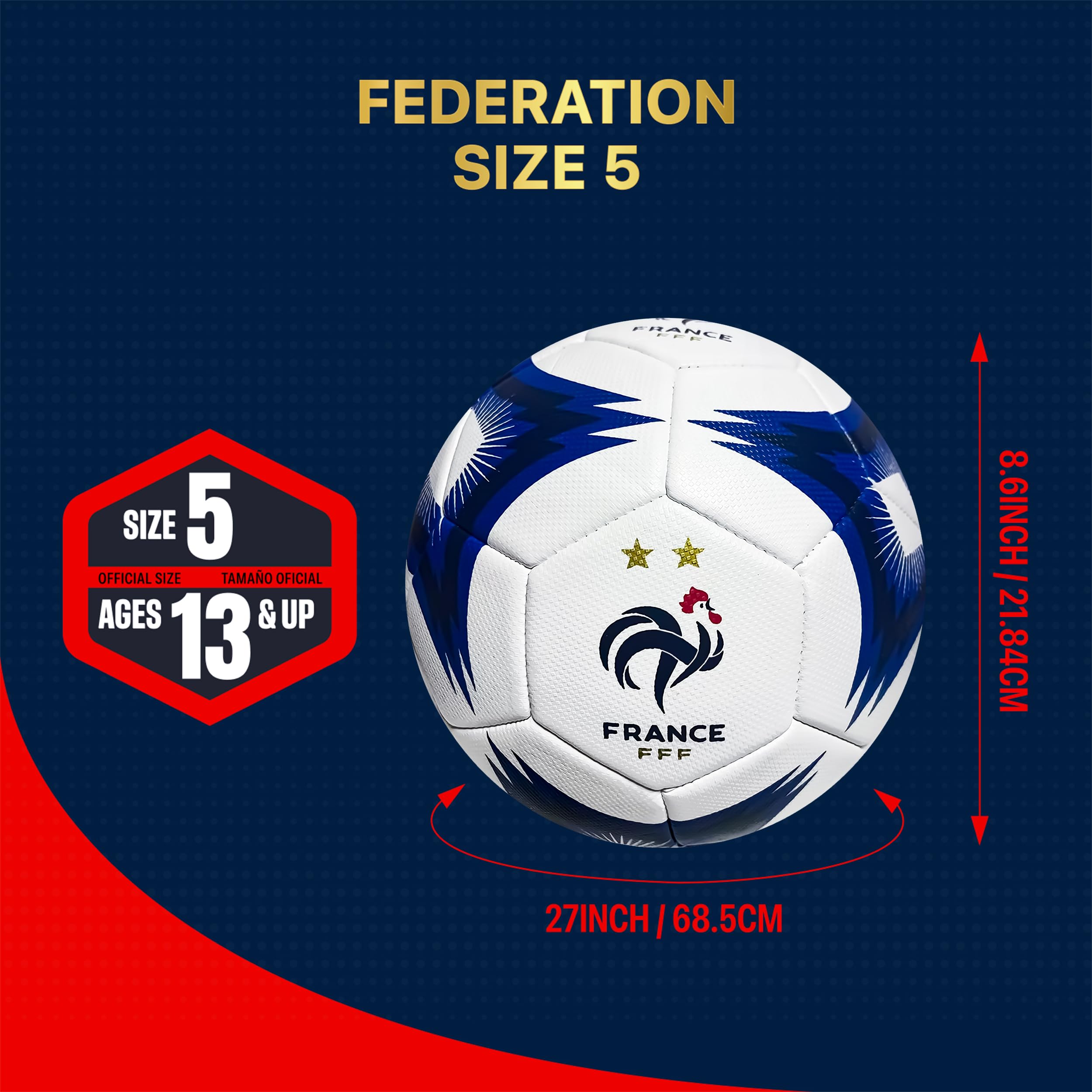 Amazon | Icon Sports 公式ライセンス フランスサッカー連盟 サッカー